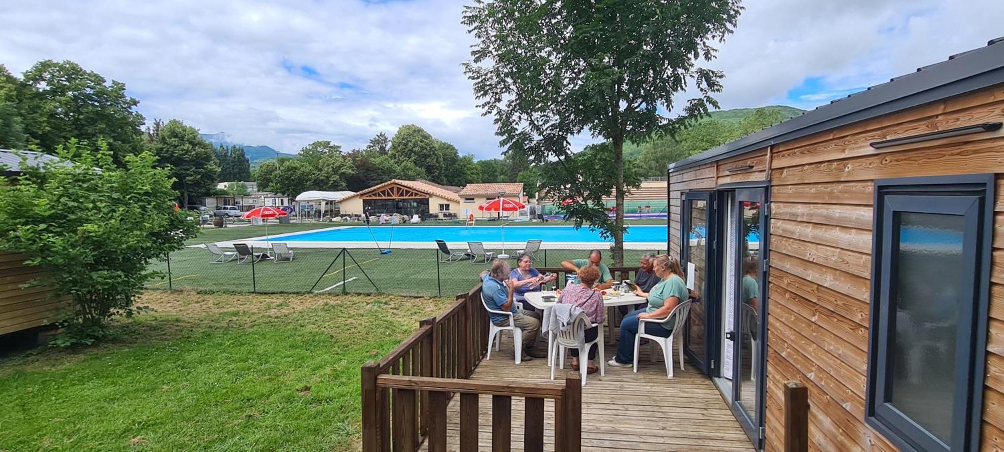 Camping Le Pre Cathare Lavelanet Eksteriør billede